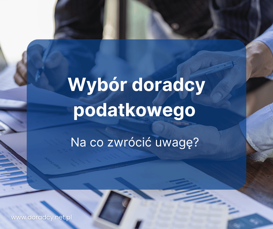 wybór doradcy podatkowego